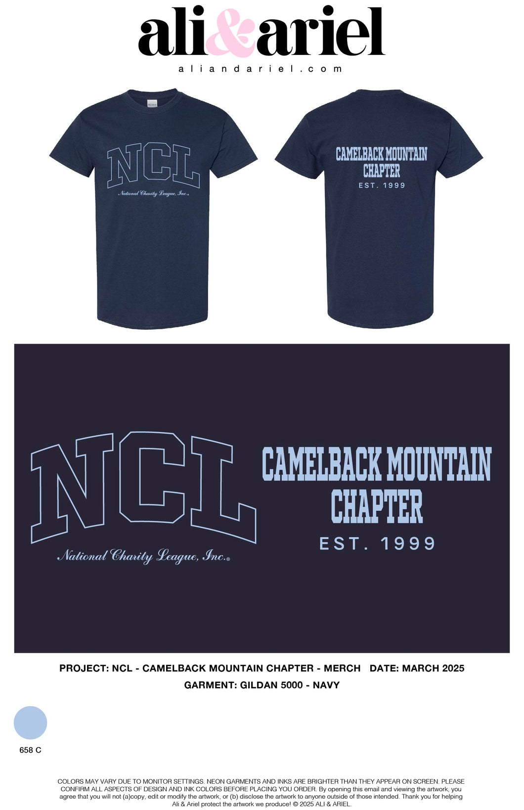 NCL Navy Tee 2025