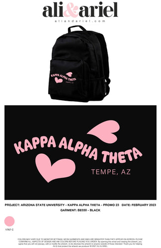 REORDER - ASU Theta Recruitment 2023 - Backpacks