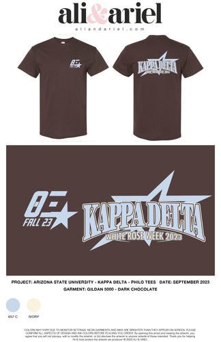 ASU Kappa Delta White Rose Week 2023 - Theta Xi