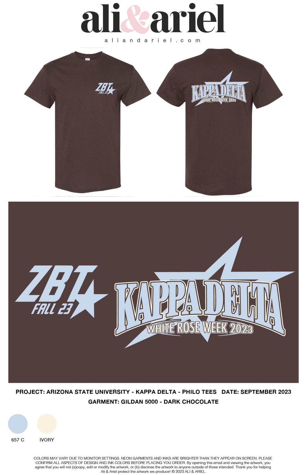 ASU Kappa Delta White Rose Week 2023 - Zeta Beta Tau