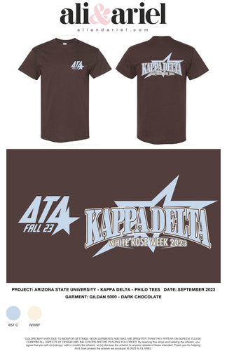 ASU Kappa Delta White Rose Week 2023 - Delta Tau Delta