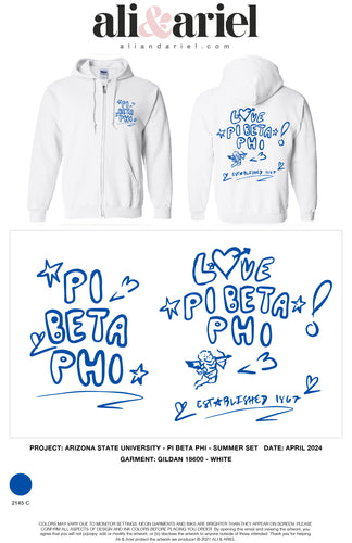 ASU Pi Beta Phi Summer Set - Hoodie 2024
