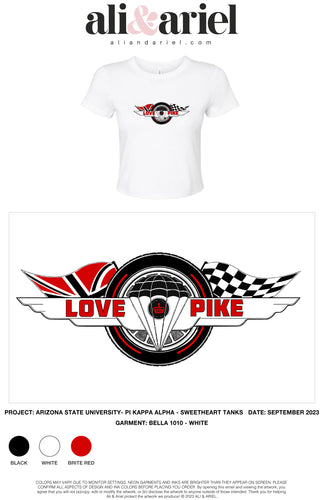 Arizona State | Love Pike Baby Tee | 2023