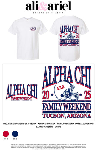 AZ Alpha Chi Omega Family Weekend 2025 - TEE