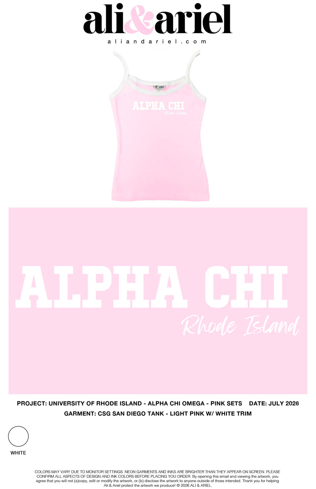 Rhode Island AXO 2026 - Spaghetti Tanks
