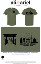 ADULT Black Graphic Tees - USS RONALD REAGAN CVN 76 - Fall 2023